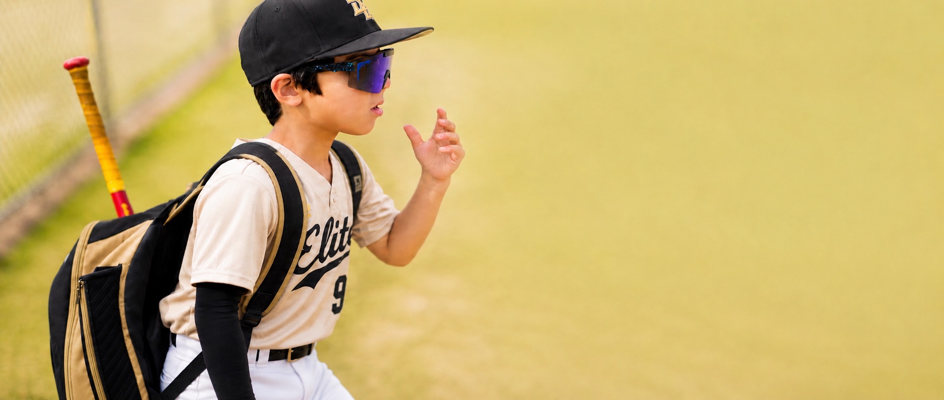 DG Elite player showing earned confidence at the plate, Phoenix metro