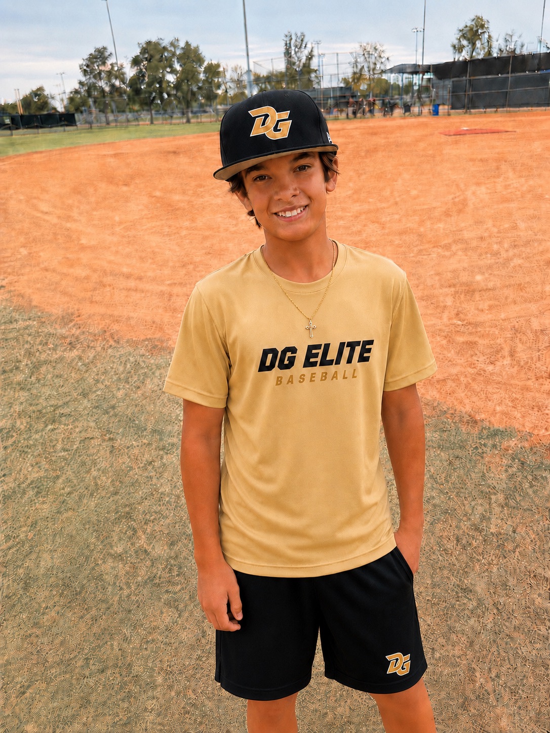 DG Elite player showing earned confidence at the plate, Phoenix metro